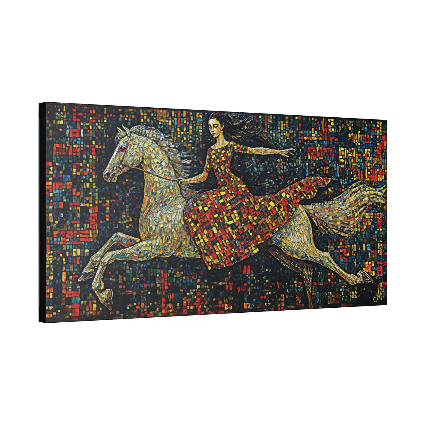 "Lady of Liberty", Stretched Classic Canvas Fine Art Print