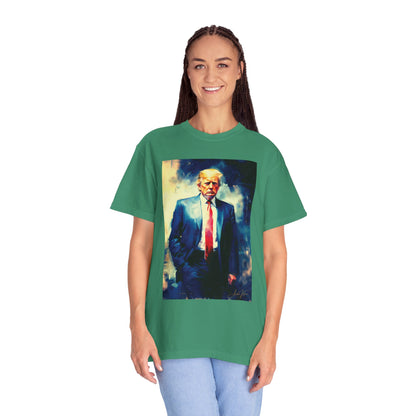 "Trump Portrait No. 6", Unisex T-shirt (Dark Colors)