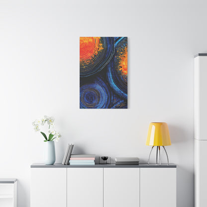 "History's Vibrance", Matte Canvas Fine Art Print