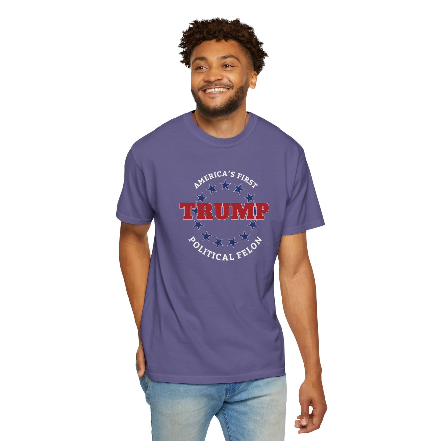 "Trump - America's First Political Felon", Unisex T-shirt
