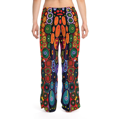 "Butterfly Colors", Women's Pajama Pants