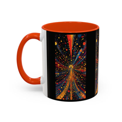 "Illuminated by Grace - 2 Corinthians 4:6", Colorful Mugs (11oz & 15oz)