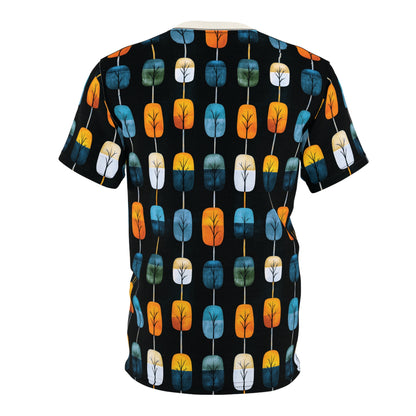 "Skyroot Grove", Unisex Tee (Bone White Collar)