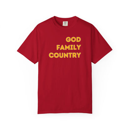 "God Family Country", Unisex T-shirt