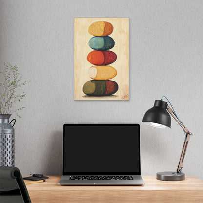 "Sacred Stack" #02, Stretched Classic Canvas Fine Art Print
