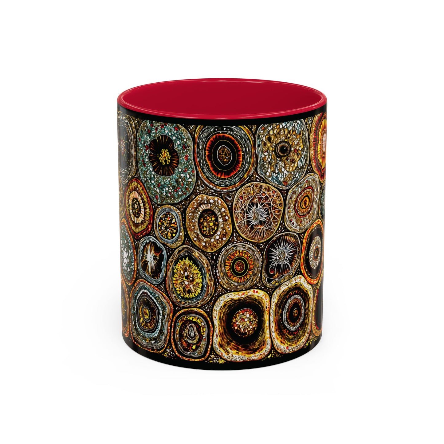 "Every Detail, His Design", Colorful Mugs (11oz, 15oz)
