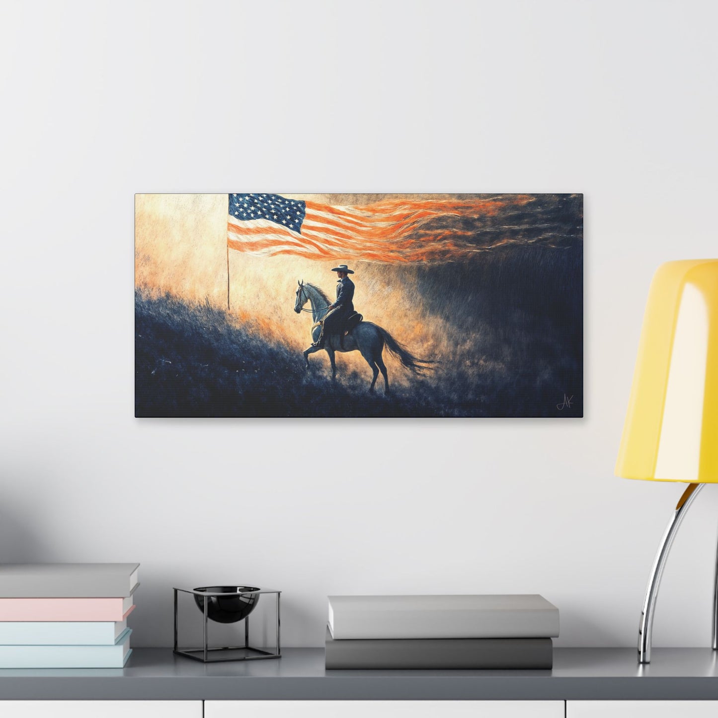 "Liberty under God", Stretched Classic Canvas Fine Art Print