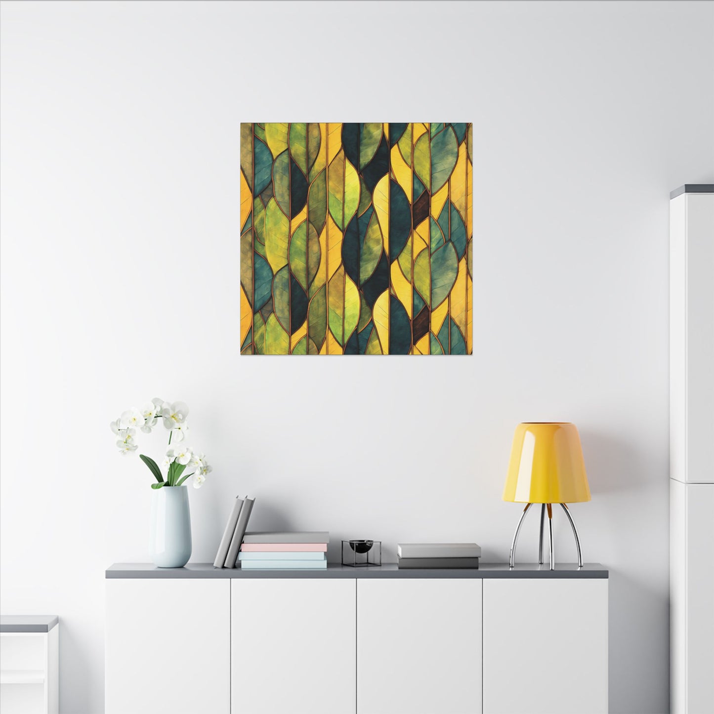 "Inner Grove", Classic Stretched Matte Canvas Pattern Art Print