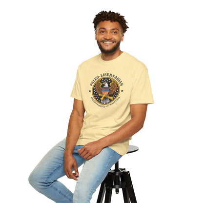 "Paleo-Libertarian" #01, Unisex T-shirt (Light Colors)