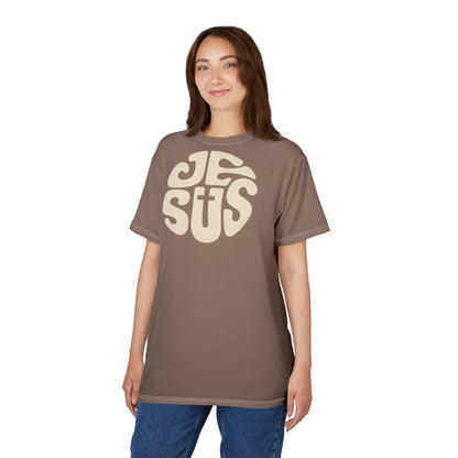 "Retro Jesus", Unisex T-shirt (Dusty Boots)