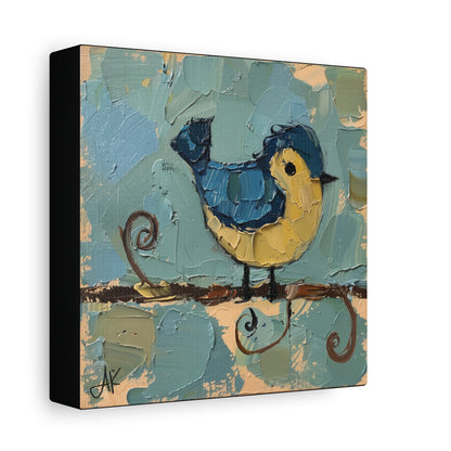 "Little Birdie", Fine Art Matte Canvas, Stretched, 1.25"