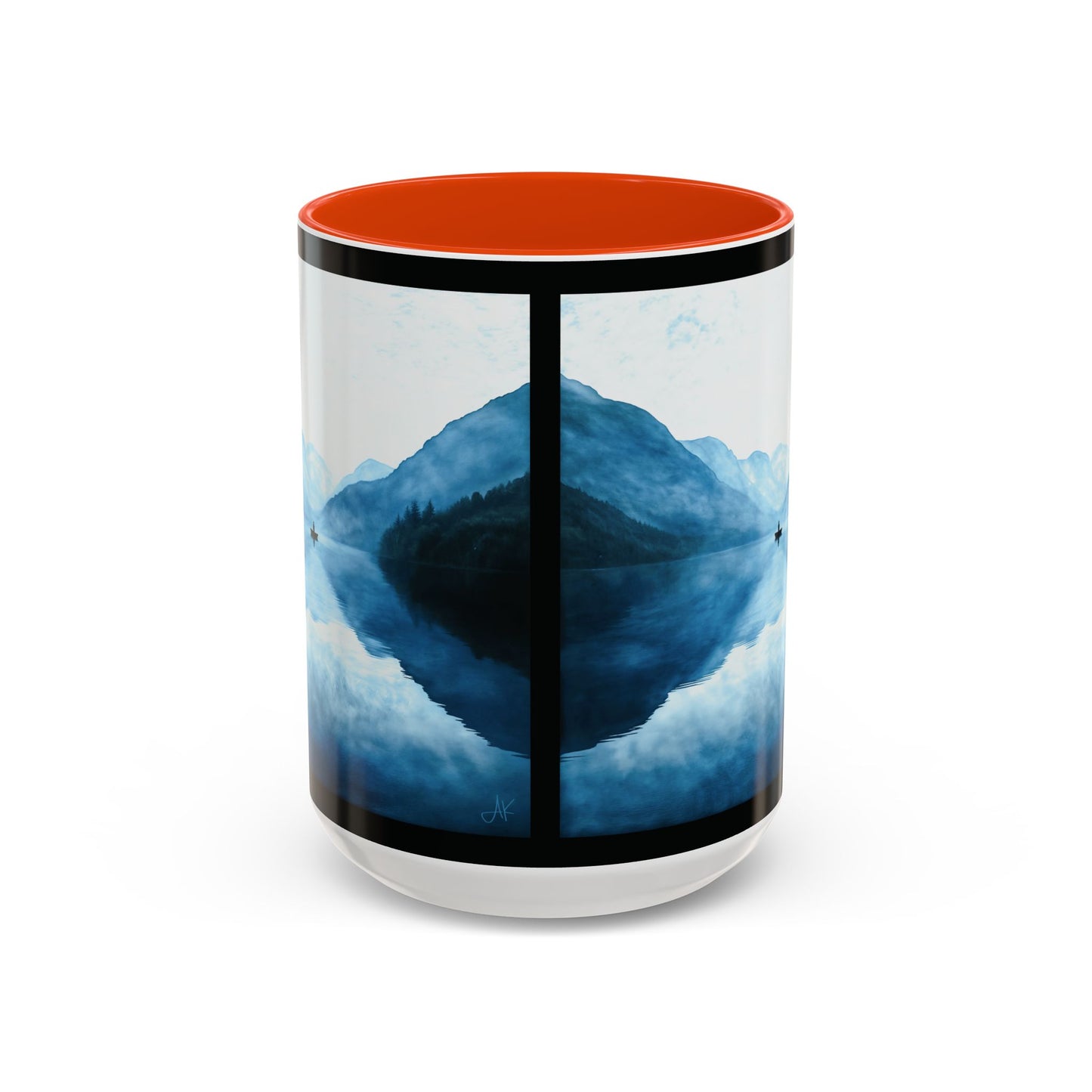 "Connected in Silence - Psalm 46:10", Colorful Mugs (11oz, 15oz)