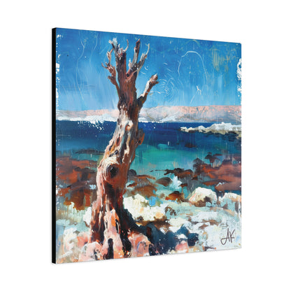 "Littoral Watch – Relic of the Gaelic Coast", Fine Art Matte Canvas, Stretched, 1.25"