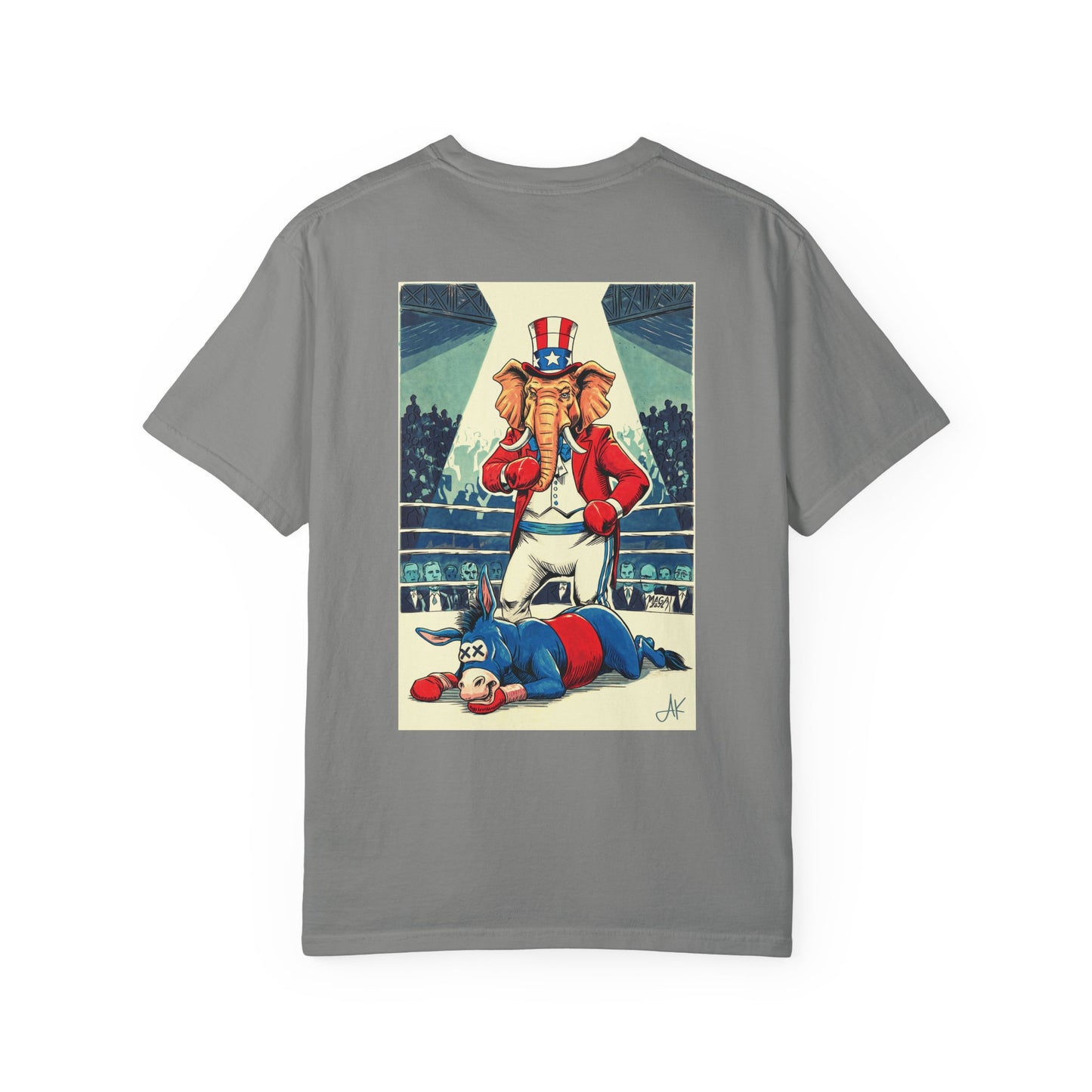 "Brutal Woke Knockout 2024", Unisex T-shirt (Light Colors)