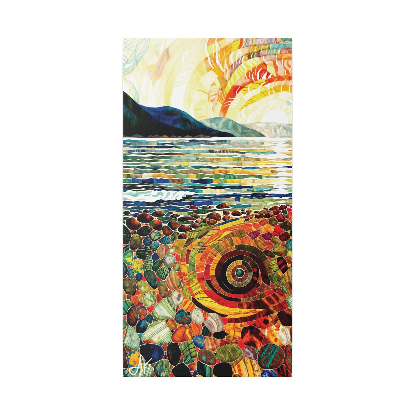 "Isles of the Norse-Gaels", Classic Stretched Canvas Fine Art Print