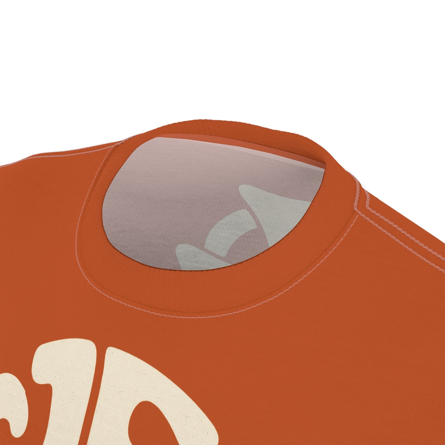 "Retro Jesus", Unisex T-shirt (Alloy Orange)