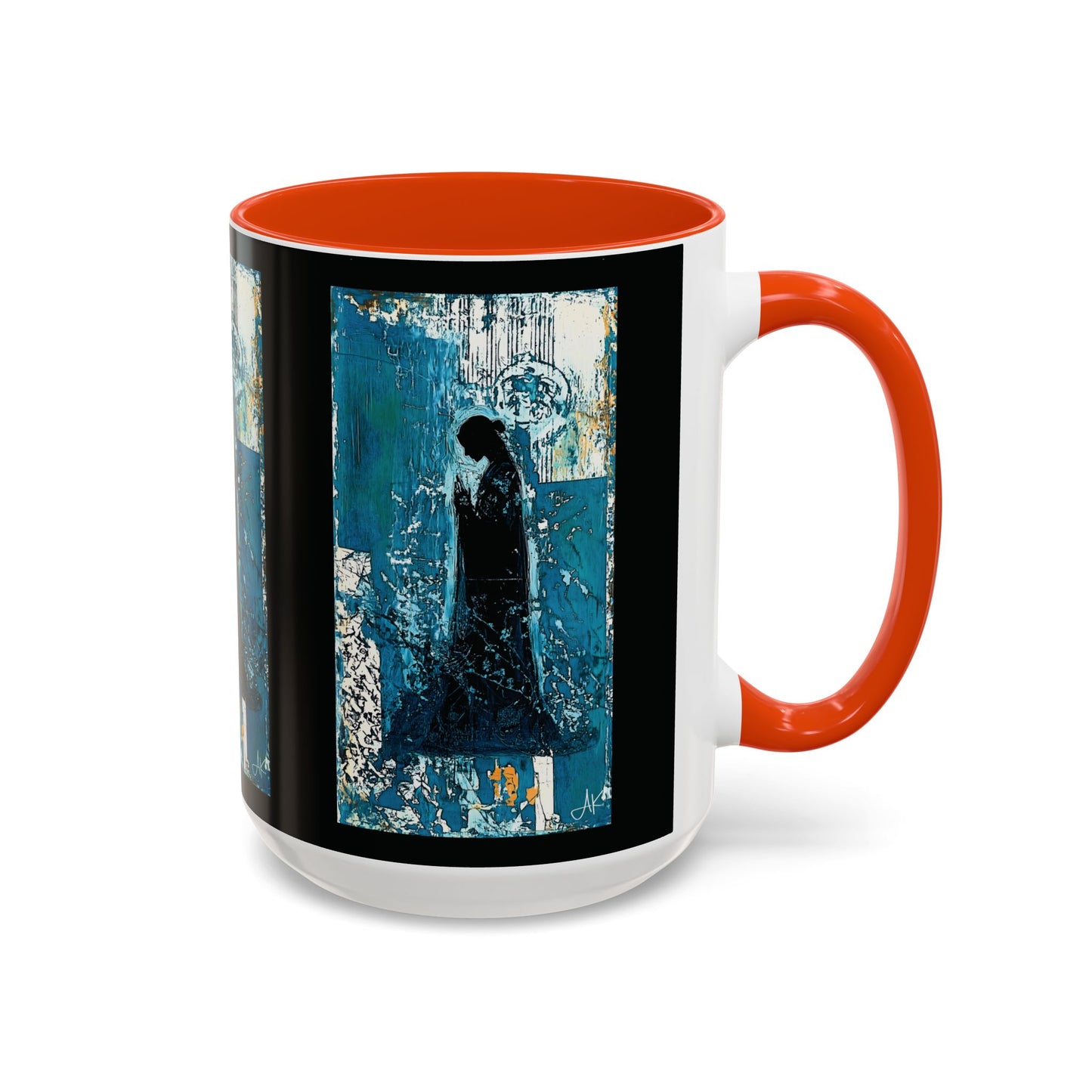 "Behold the Handmaid - Luke 1:38", Colorful Mugs (11oz, 15oz)