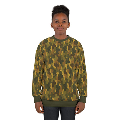 "SASR Day-Ops Camouflage", Unisex Sweatshirt (SASR Green Cuffs and Collar)
