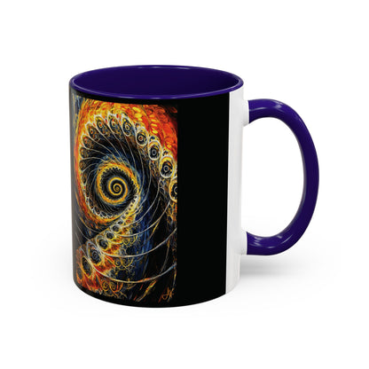 "Beauty of His Design", Colorful Mugs (11oz, 15oz)