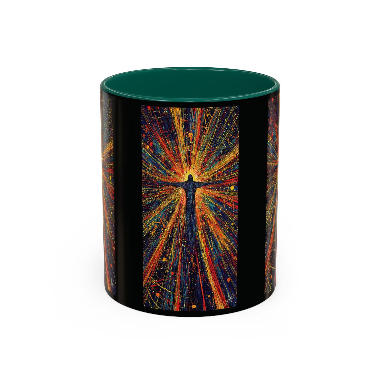 "Born Again in His Radiance - Isaiah 60:1", Colorful Mugs (11oz & 15oz)