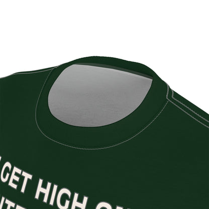 "Intelligent Conversation", Unisex T-shirt (Fenian Green)