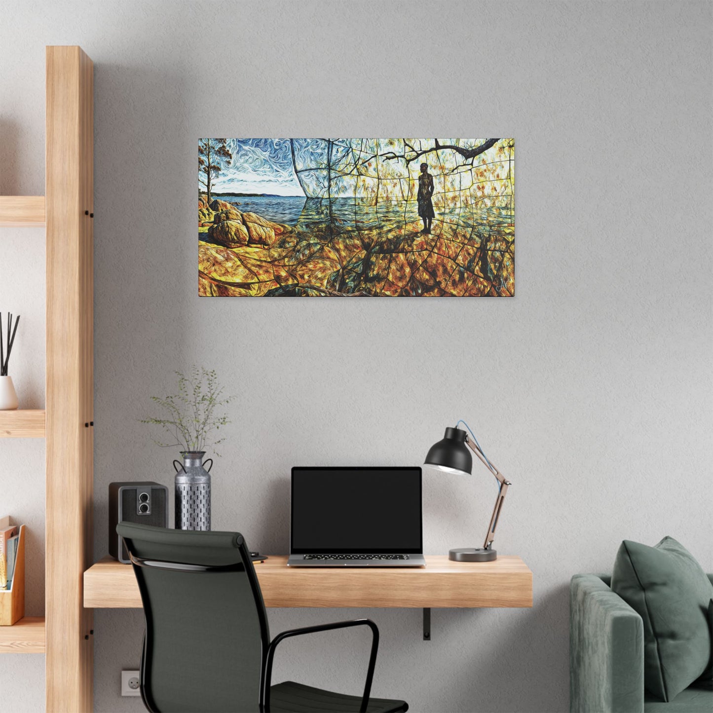 "Perceived Reality", Stretched Classic Canvas Fine Art Print