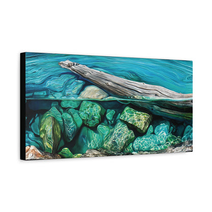 "Underkeel – Stones of the Western Sea", Fine Art Matte Canvas, Stretched, 1.25"