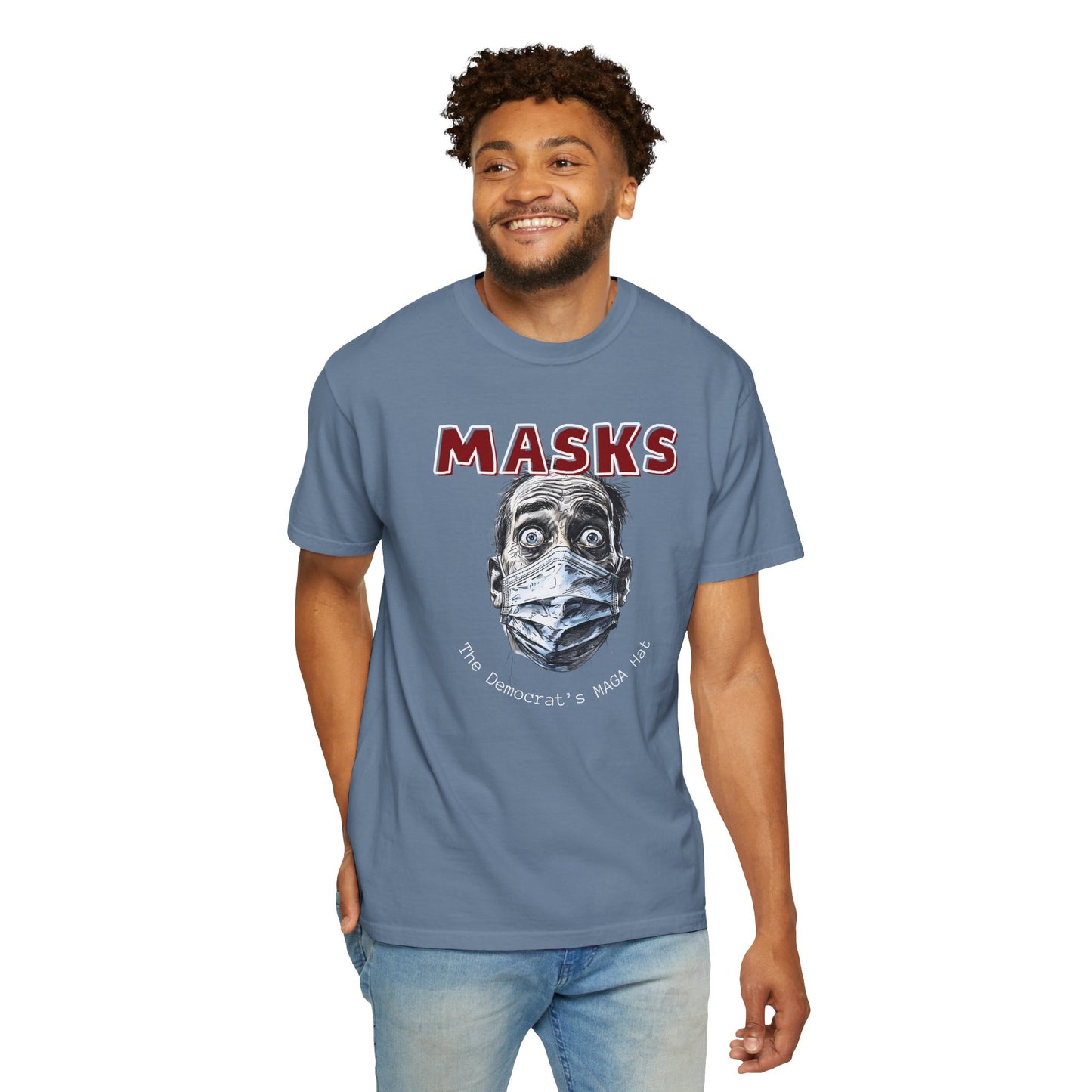 "MASKS - The Democrat's MAGA Hat", Unisex T-shirt