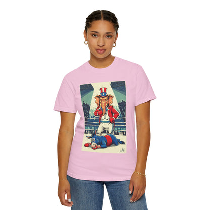 "Brutal Woke Knockout 2024", Unisex T-shirt (Light Colors)