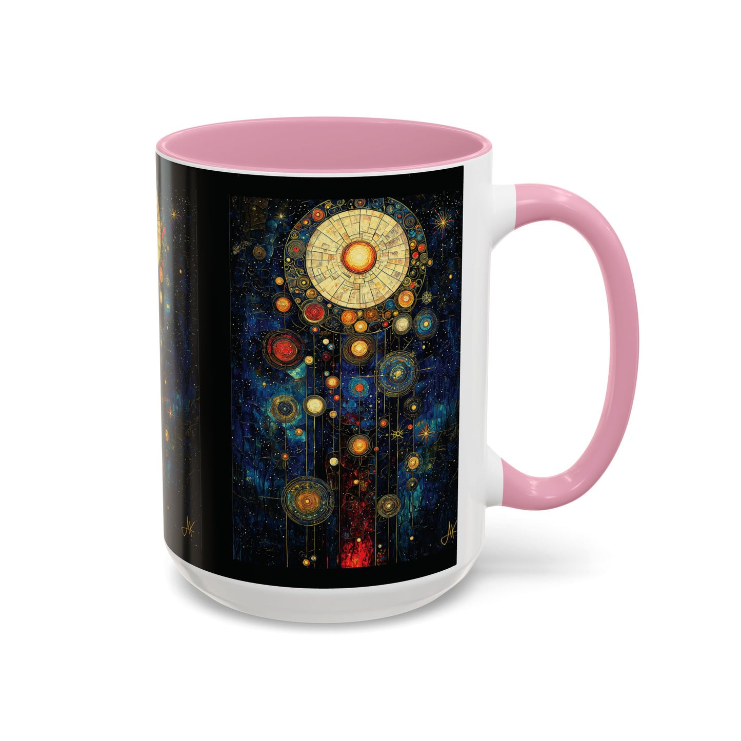 "Ancient Connection to God", Colorful Mugs (11oz, 15oz)