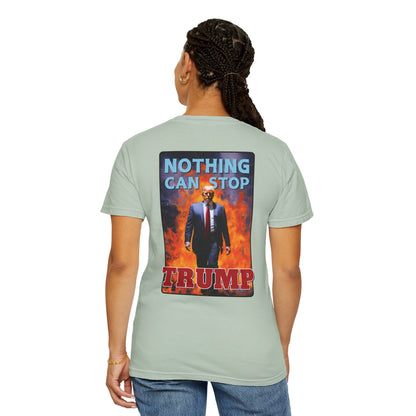 "Nothing Can Stop Trump", Unisex T-shirt (Light Colors)