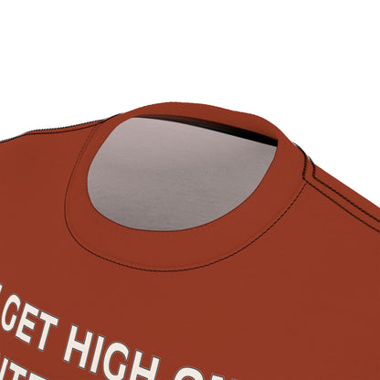 "Intelligent Conversation", Unisex T-shirt (Chocolate Lust)