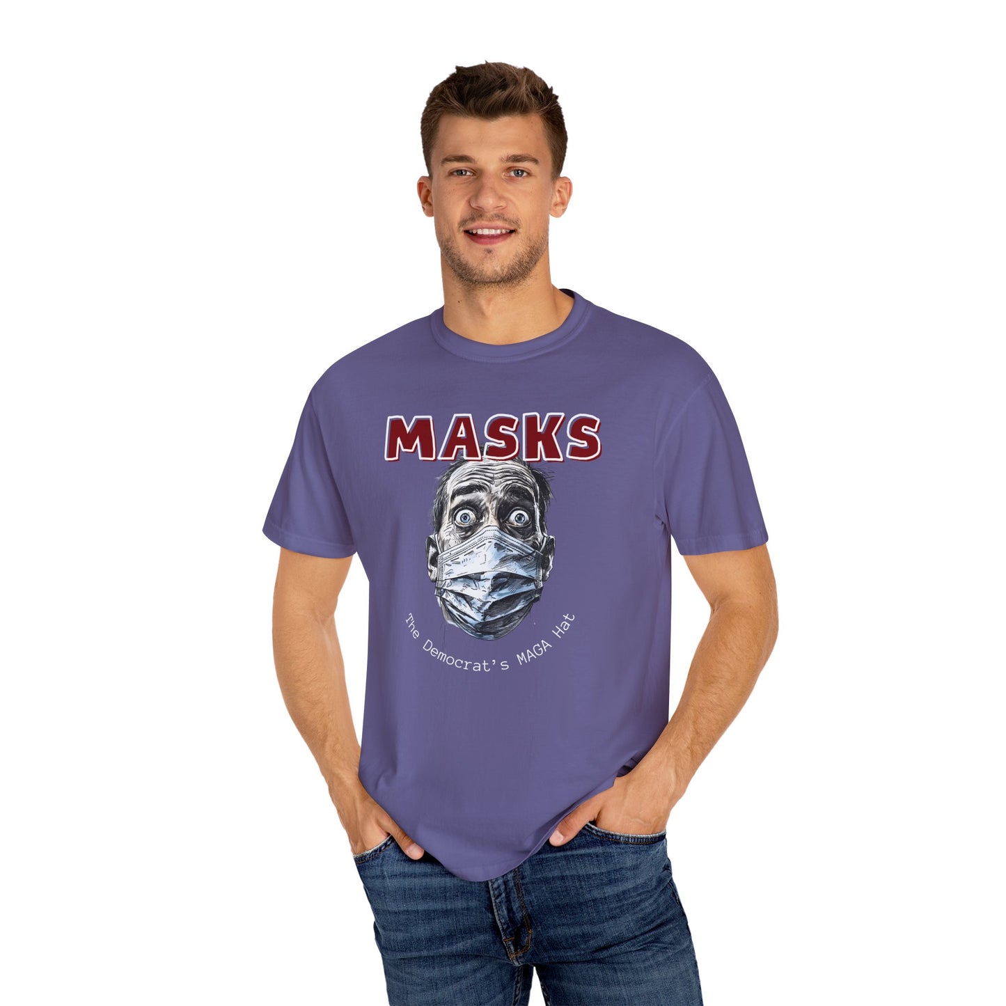 "MASKS - The Democrat's MAGA Hat", Unisex T-shirt