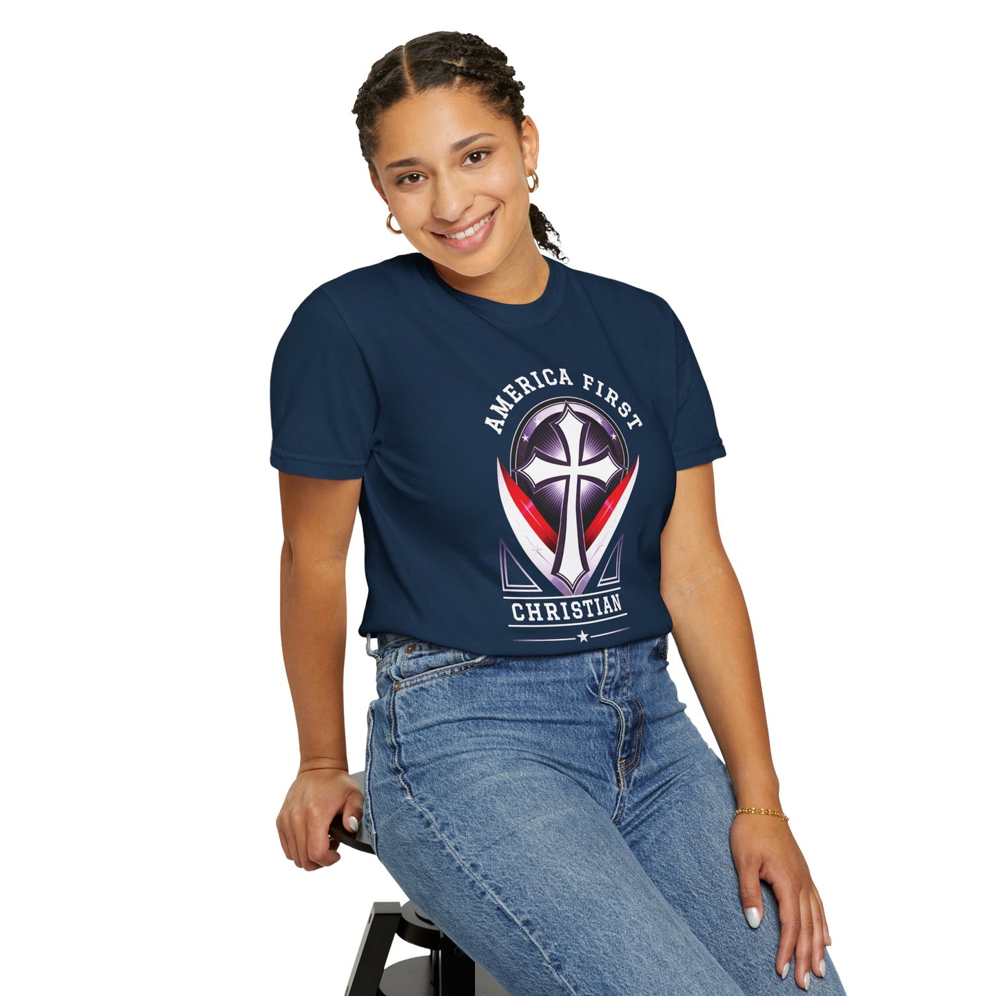 "America First - Christian" #03, Unisex T-shirt