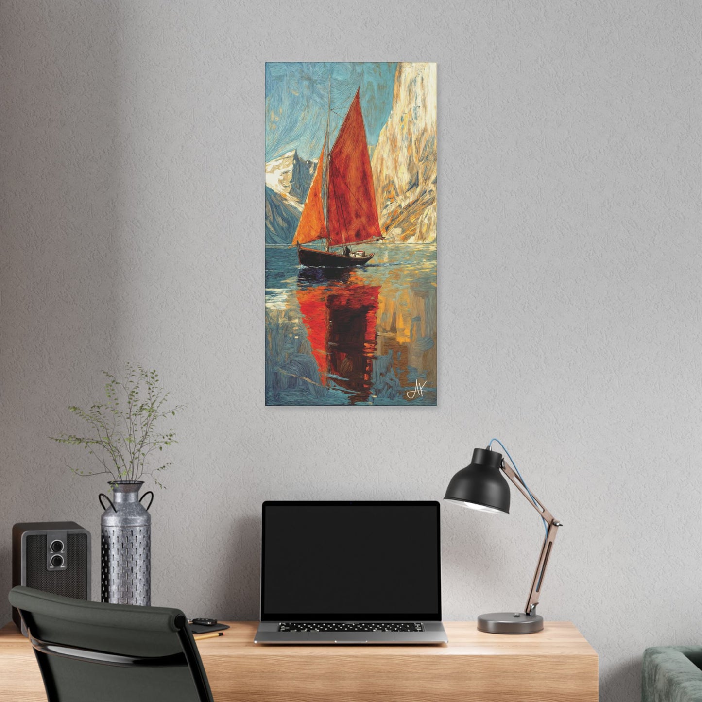 "Ancient Highway", Stretched Classic Canvas Fine Art Print