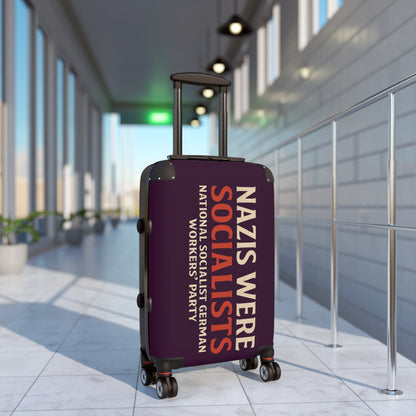 "Nazis were Socialists", Suitcase (Synallactida Purple)