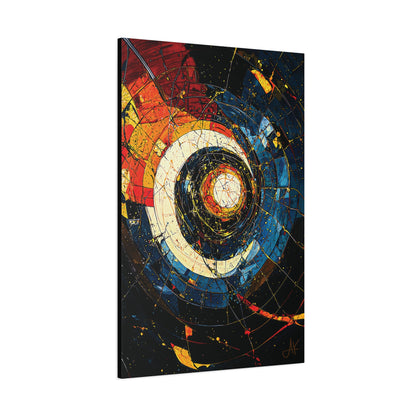 "Shatterdawn Vortex", Fine Art Matte Canvas, Stretched, 1.25"