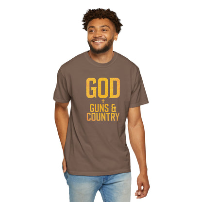 "God Guns & Country" #02, Unisex T-shirt
