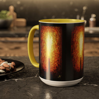 "Born of His Light", Colorful Mugs (11oz, 15oz)