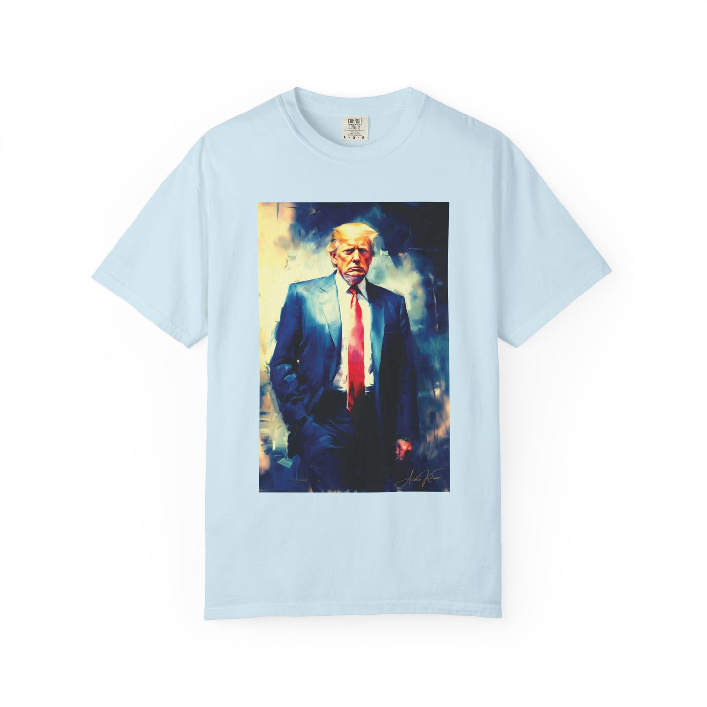 "Trump Portrait No. 6", Unisex T-shirt (Light Colors)