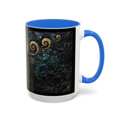 "From Stone to Savior's Light", Colorful Mugs (11oz, 15oz)