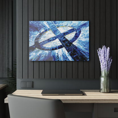 "He is the Light", Fine Art Acrylic Wall Prints (French Cleat Hanging)