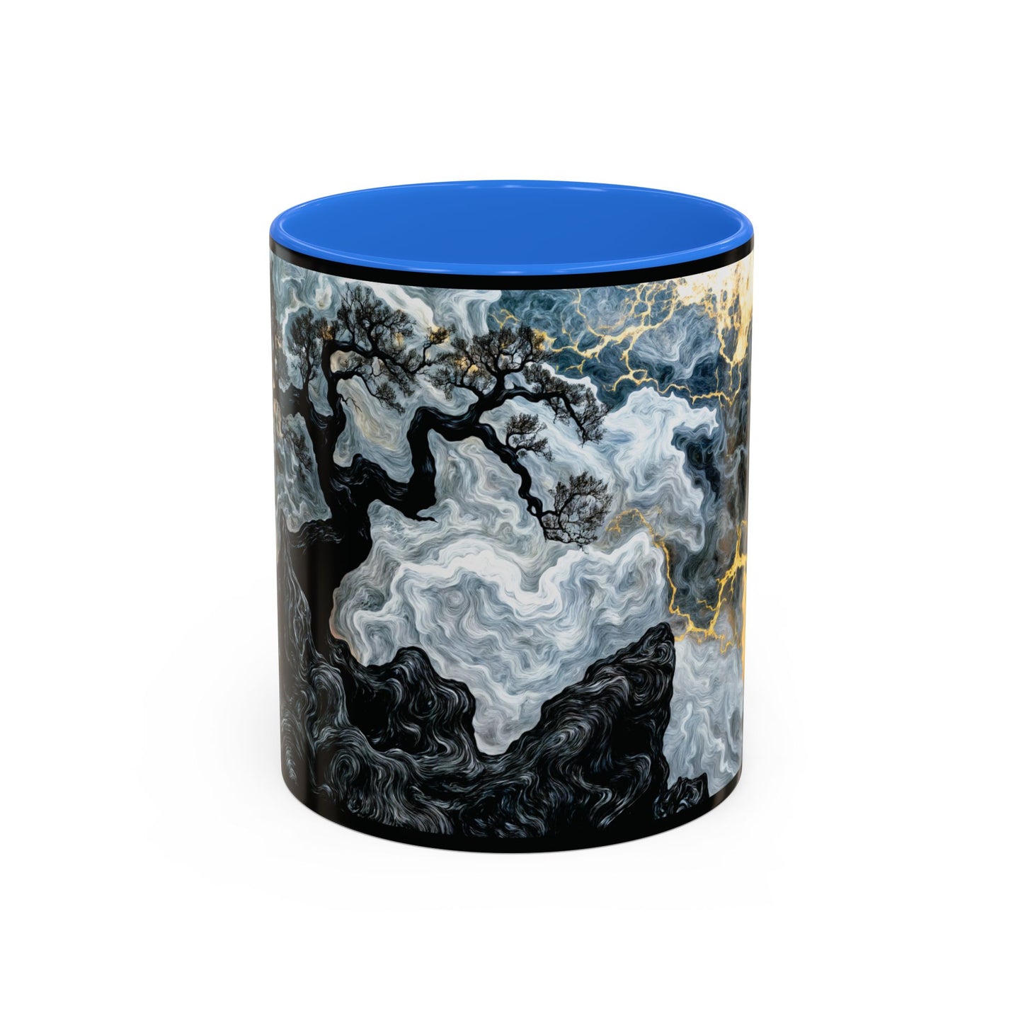 "An Crann Naomh (Gaelic) - The Sacred Tree (English)", Colorful Mugs (11oz & 15oz)