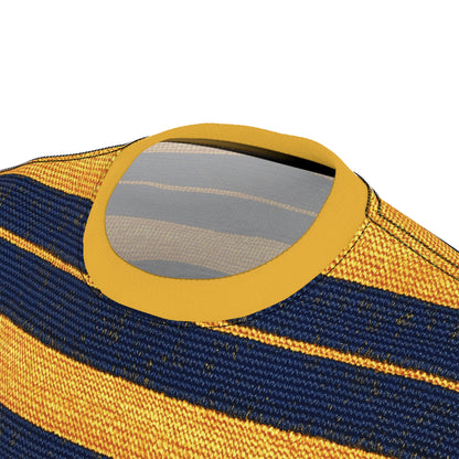 "Golden Ensign", Unisex Tee (Ensign Gold Collar)