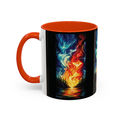 "Naomh Solus (Gaelic) - Sacred Light (English)", Colorful Mugs (11oz, 15oz)