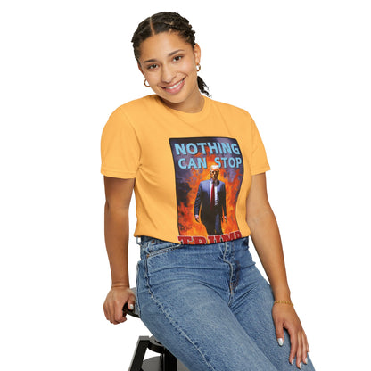 "Nothing Can Stop Trump", Unisex T-shirt (Light Colors)