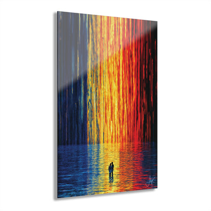 "Two Are One", Fine Art Acrylic Wall Prints (French Cleat Hanging)