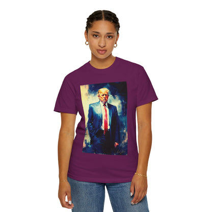 "Trump Portrait No. 6", Unisex T-shirt (Dark Colors)