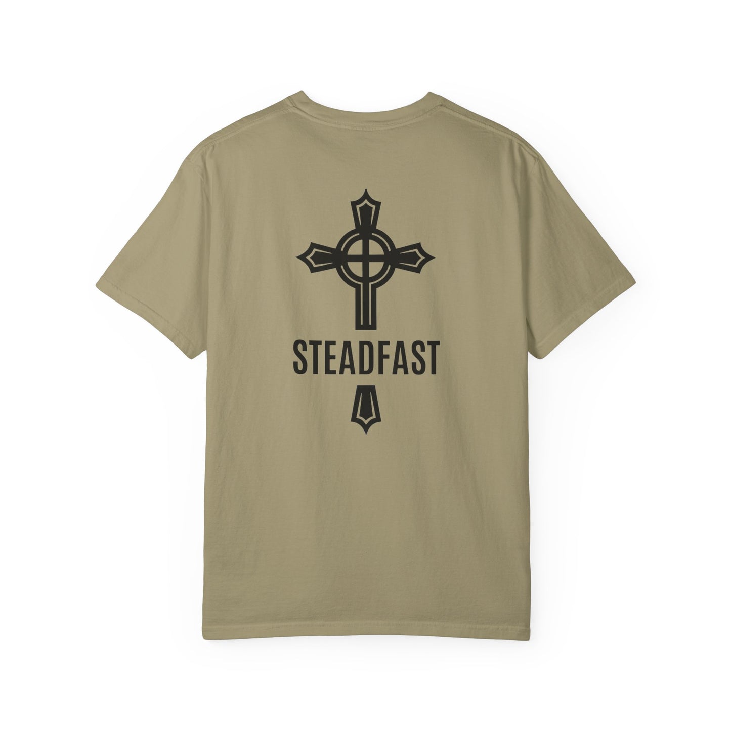 "Steadfast Cross in Black", Unisex T-shirt