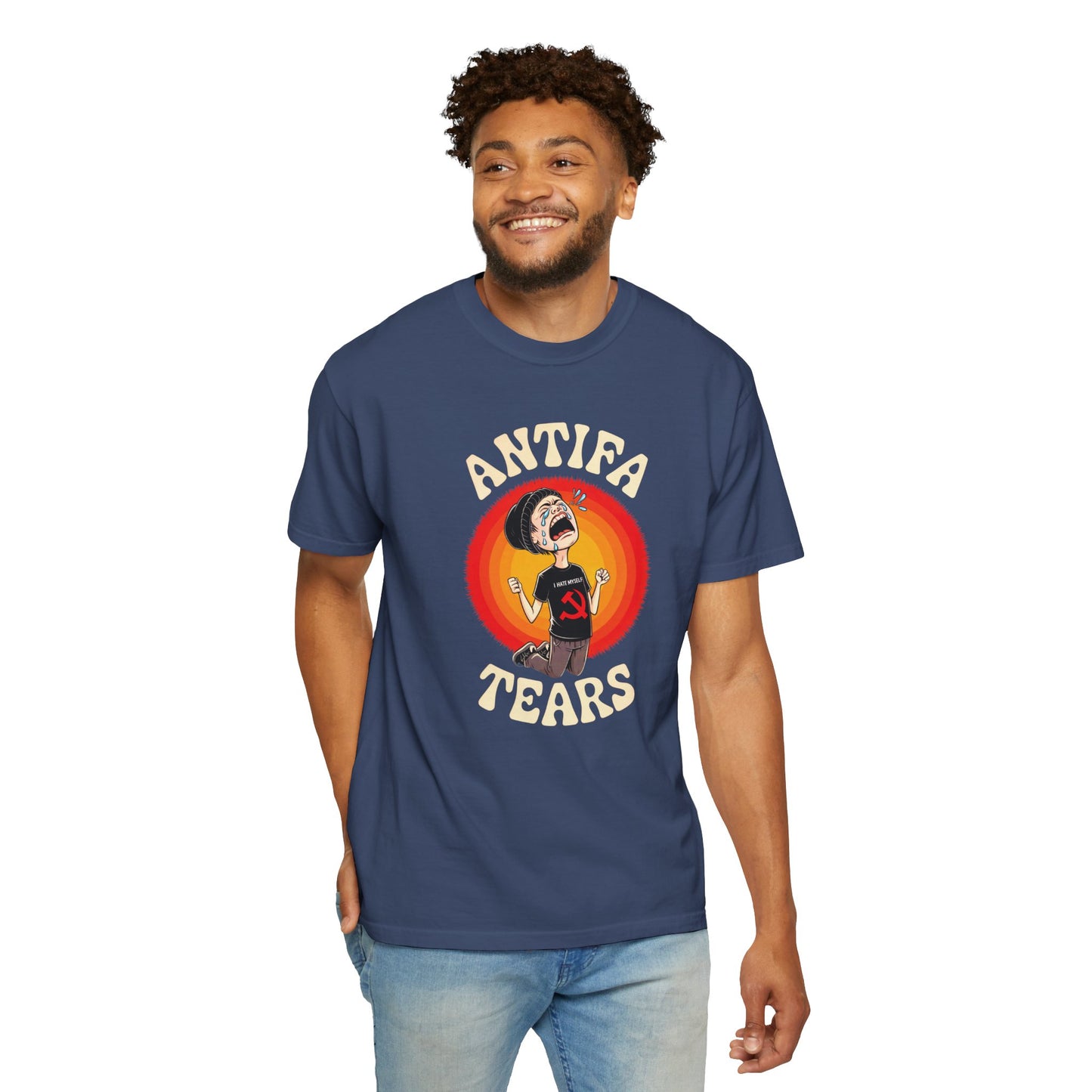 "Antifa Tears" #01, Unisex T-shirt
